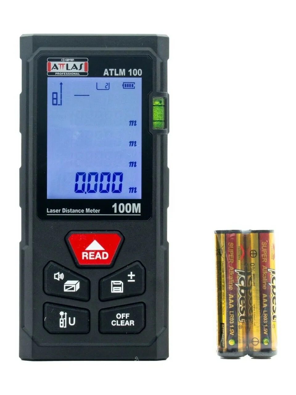 A0106041 ATTLAS ATLM 100 LAZER METRE 100M