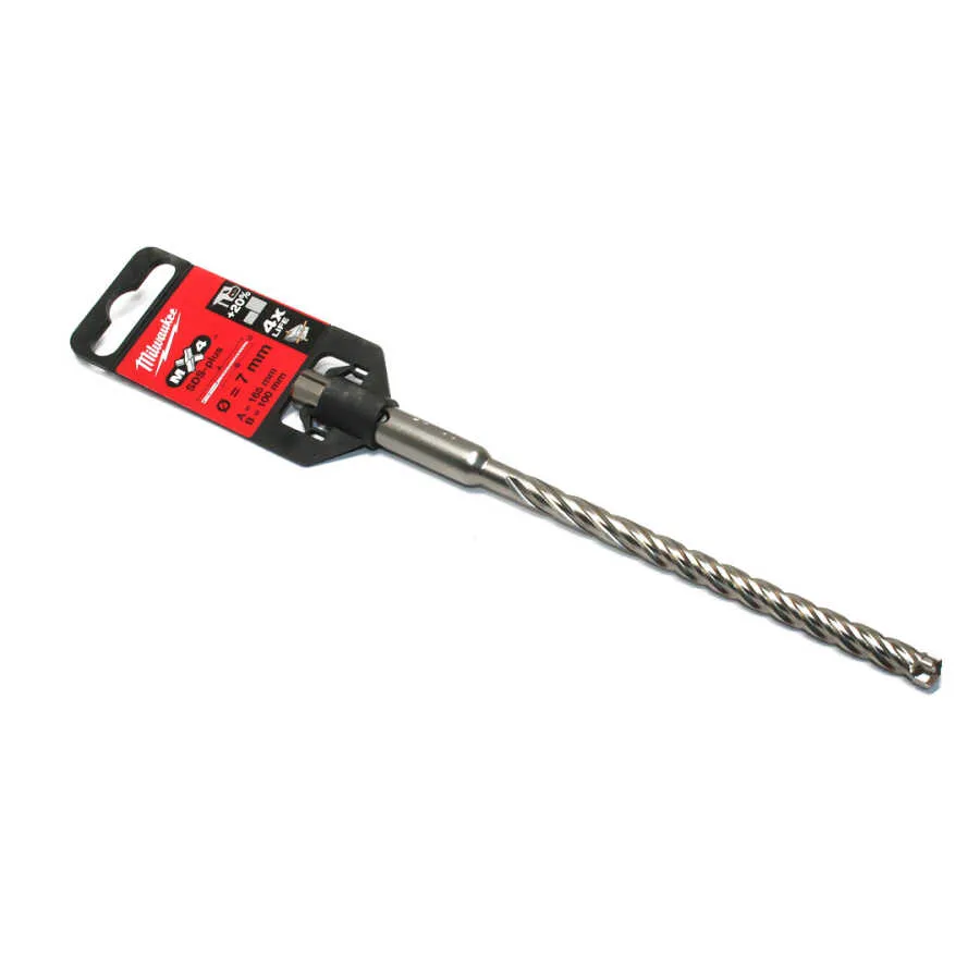 T4932352020	 SDS-PLUS 7x165 MATKAP UCU MX4 SERİ 4 ELMAS